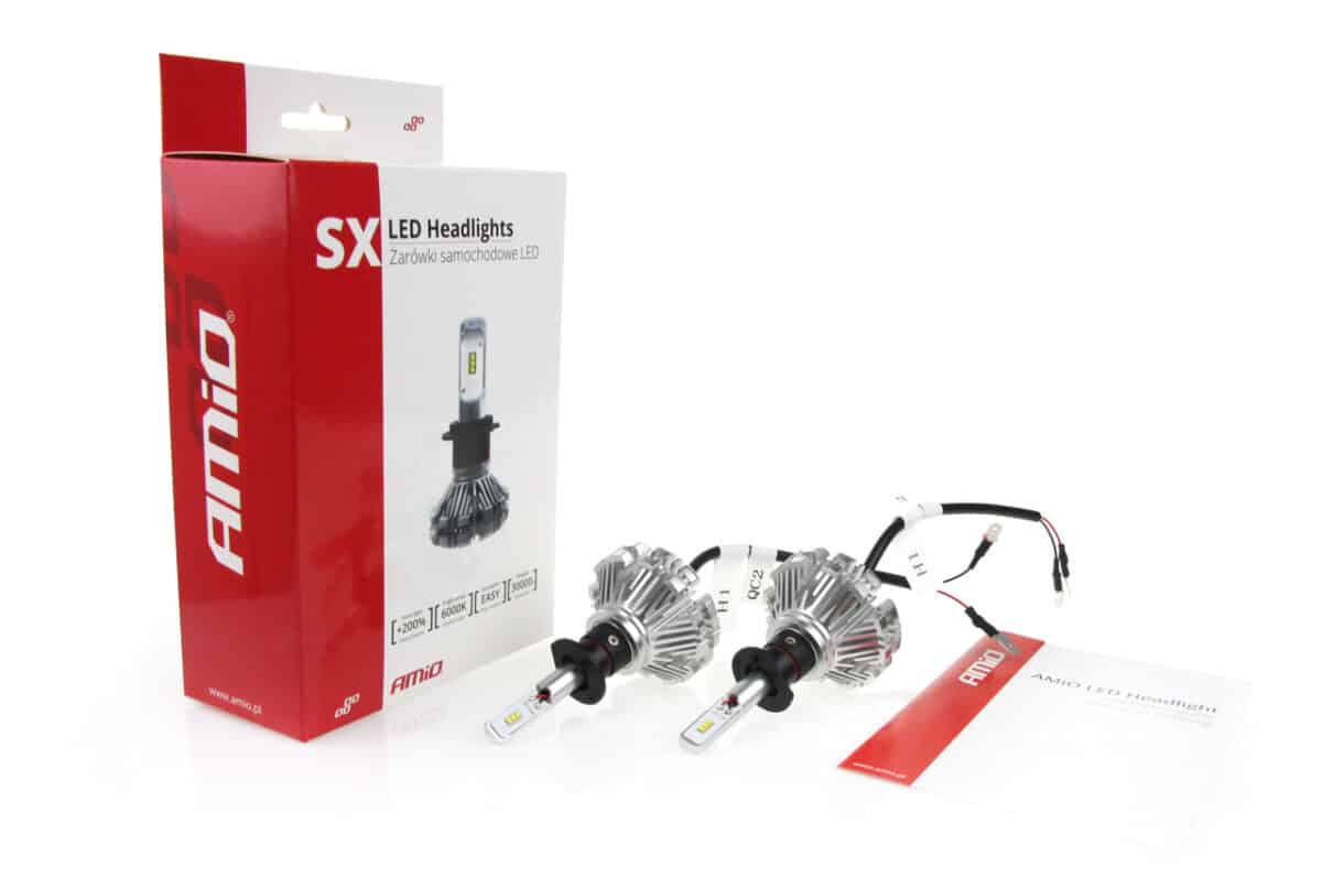 H1 SX SERIES 6/18V 40W 6.000K 3.200lm LED (ΜΕ ΨΥΚΤΡΑ - ΧΩΡΙΣ ΑΝΕΜΙΣΤΗΡΑΚΙ) 2ΤΕΜ. - Image 2