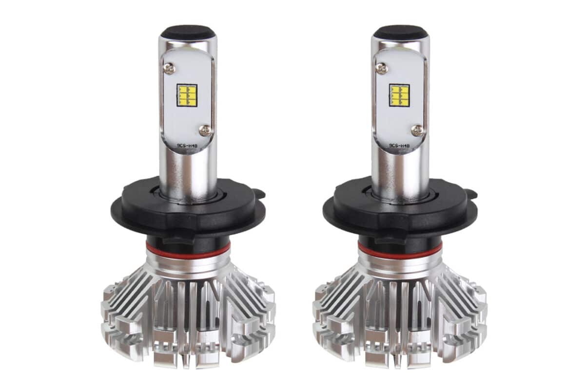 H4 SX SERIES 6/18V 40W 6.000K 3.200lm LED (ΜΕ ΨΥΚΤΡΑ - ΧΩΡΙΣ ΑΝΕΜΙΣΤΗΡΑΚΙ) 2ΤΕΜ. - Image 1