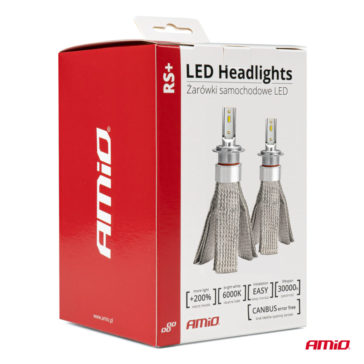 ΛΑΜΠΕΣ LED H7-6 RS+ SERIES 12-36V 50W 6.000K 3500lm CAN-BUS (ΨΥΚΤΡΑ ΛΕΠΙΔΕΣ ΦΤΕΡΟΥ) AMIO - 2ΤΕΜ. - Image 6