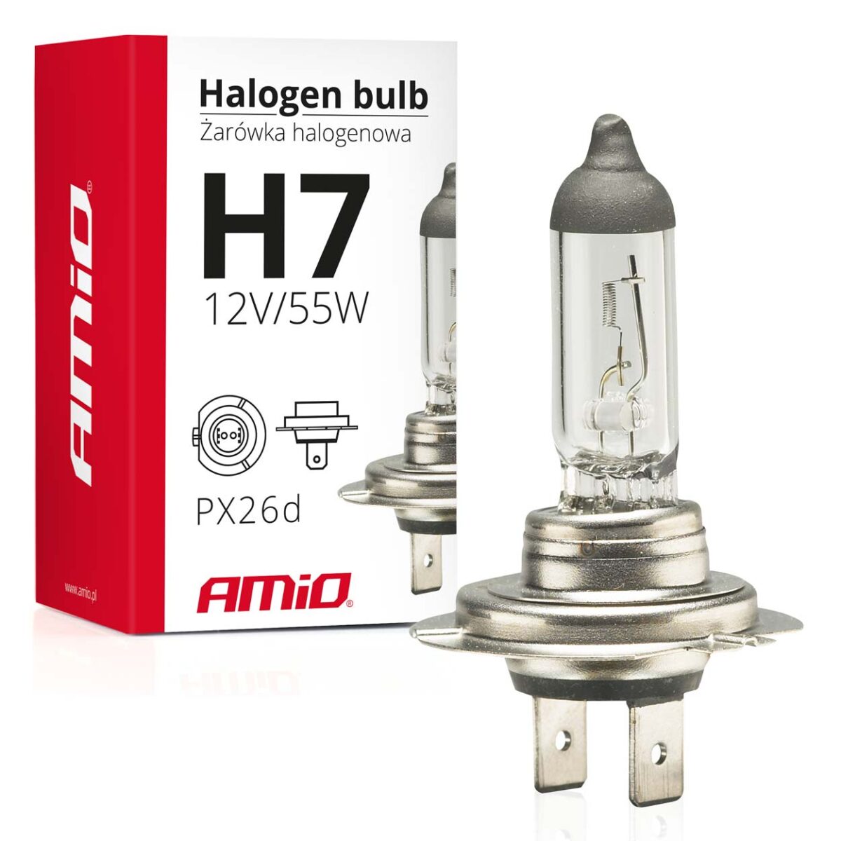 H7 12V 55W PX26d LUMITEC ΑΛΟΓΟΝΟΥ AMIO - 1 ΤΕΜ. - Image 1