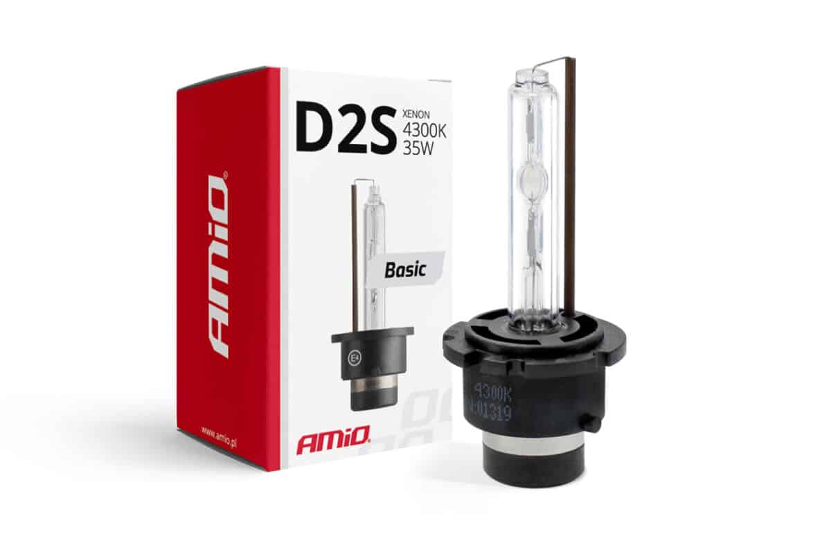 D2S 12V 4.300k 35W ΑΝΤΑΛΛΑΚΤΙΚΗ ΛΑΜΠΑ BASIC  AMIO - 1 ΤΕΜ. - Image 1