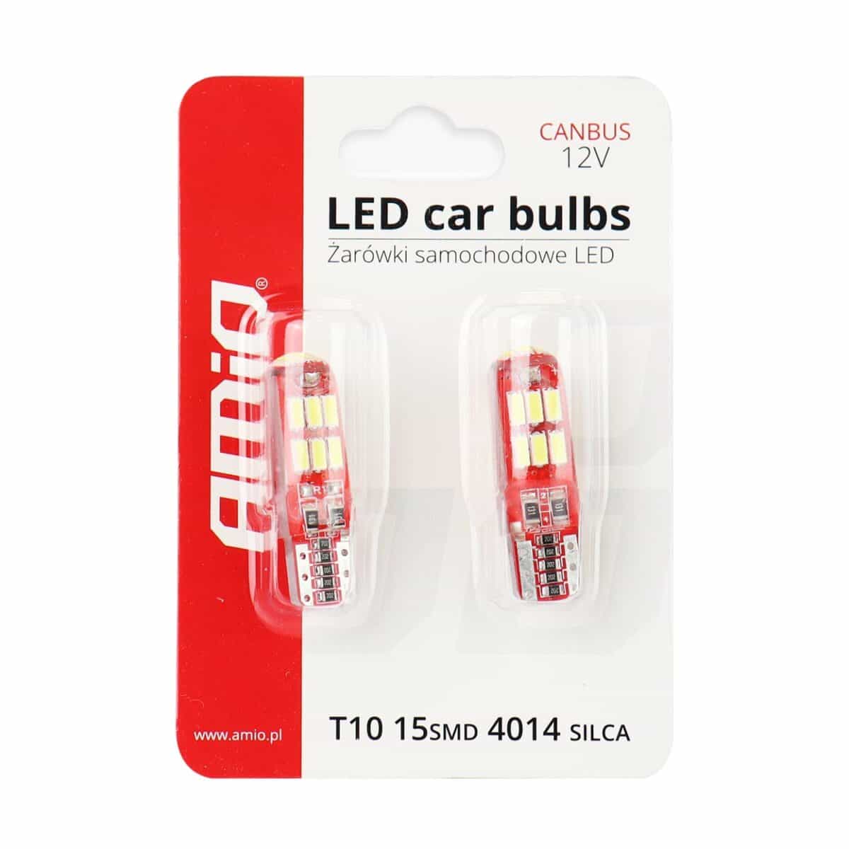 T10 W5W 12V W2,1x9,5d ΛΕΥΚΟ 5.600K 15SMDx4014 LED ΣΙΛΙΚΟΝΗΣ (ΚΑΡΦΩΤΟ - CAN-BUS) 2ΤΕΜ. - Image 3