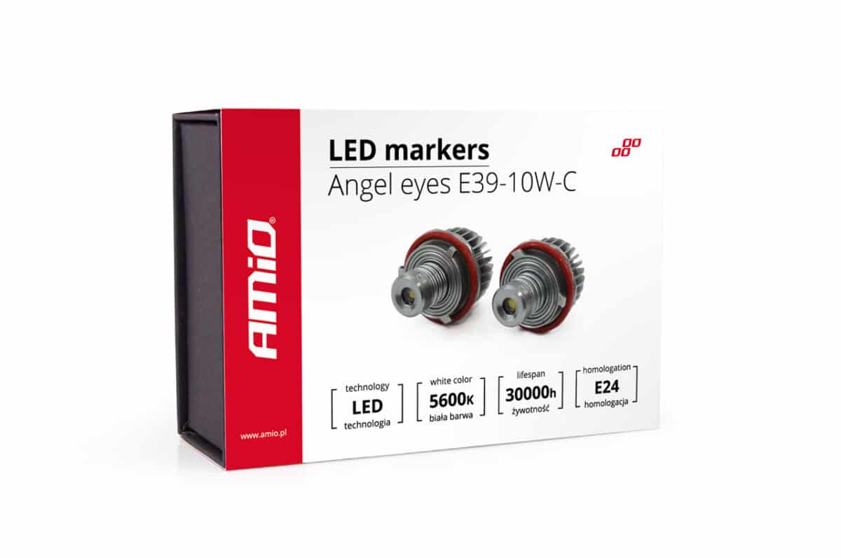ΛΑΜΠΑΚΙΑ ΓΙΑ ANGEL 270lm 10W ΓΙΑ BMW ΣΕΙΡΑ 1+3+5 E39/E53/E65/E66/E60/E61/E63/E64/E87 2ΤΕΜ. - Image 1
