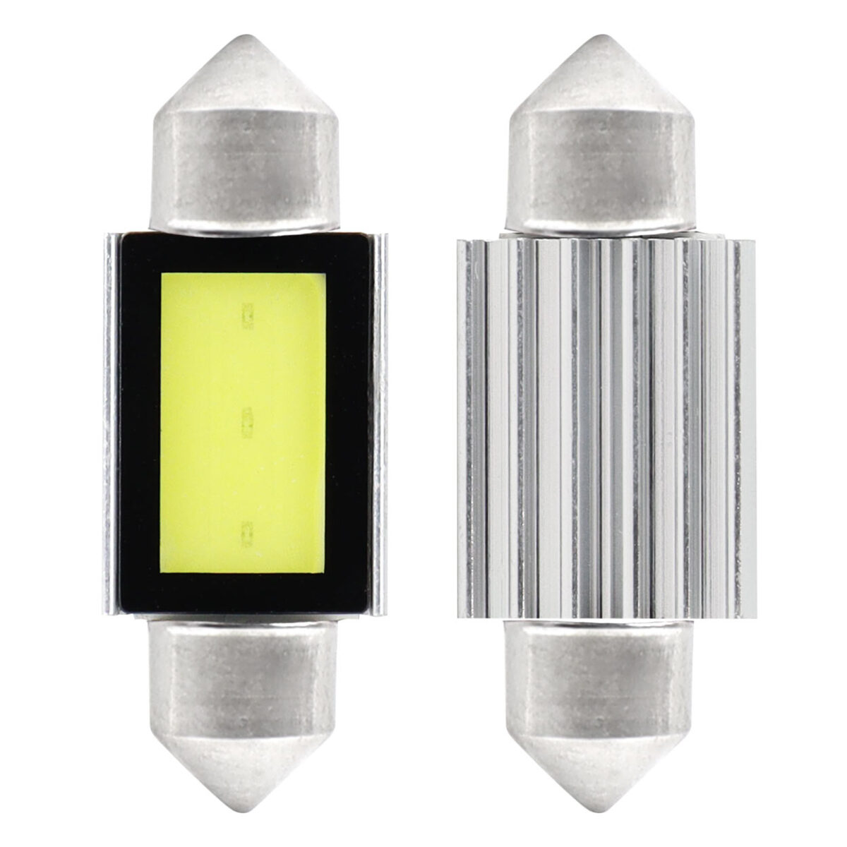 ΛΑΜΠΑΚΙΑ ΠΛΑΦΟΝΙΕΡΑΣ 36mm 12V 5.600K COB LED CAN-BUS AMIO - 2 ΤΕΜ. - Image 1