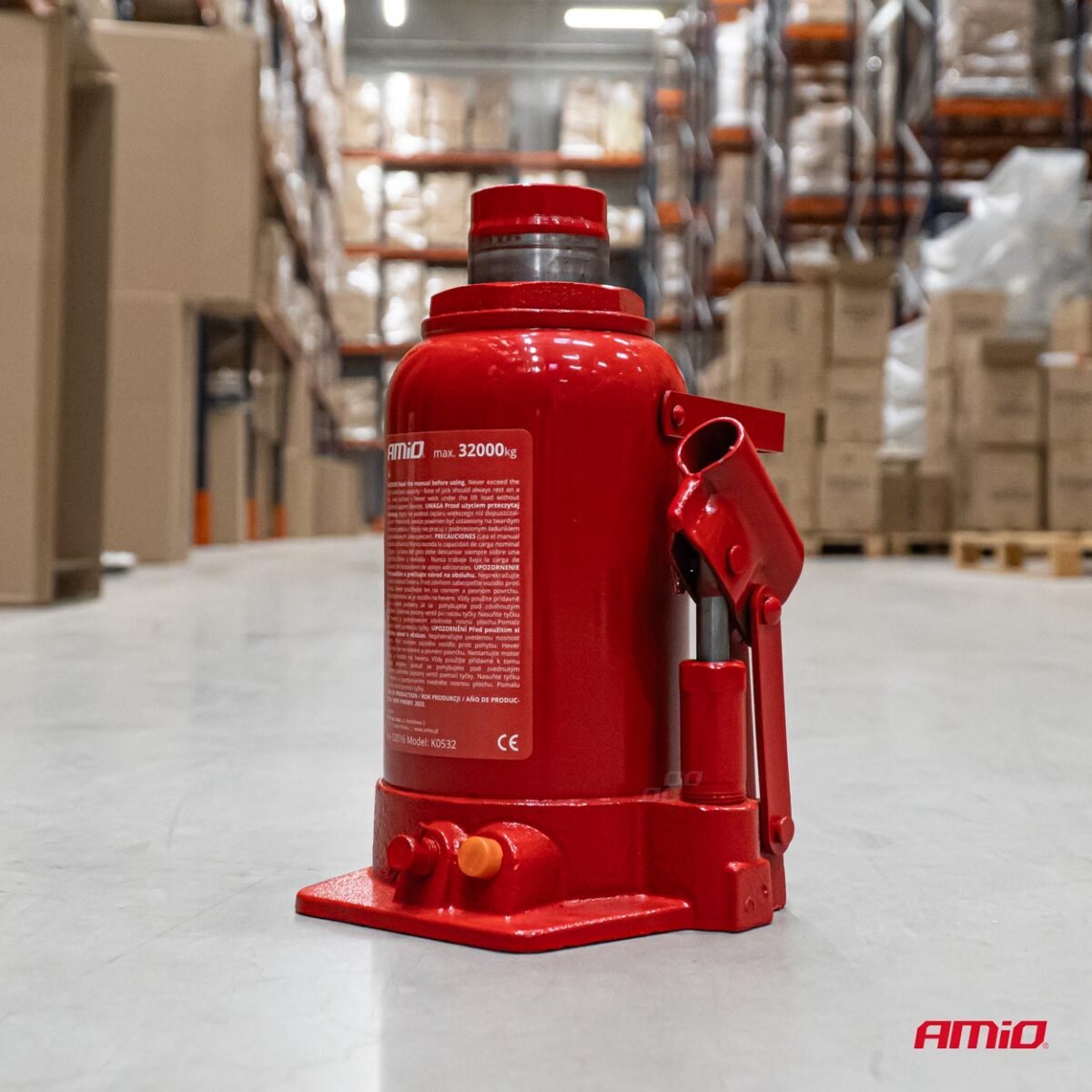 ΓΡΥΛΟΣ ΥΔΡΑΥΛΙΚΟΣ 32 ΤΟΝΩΝ ΑΝΥΨΩΣΗ 235-440mm  AMIO - 1 Τεμ. - Image 2