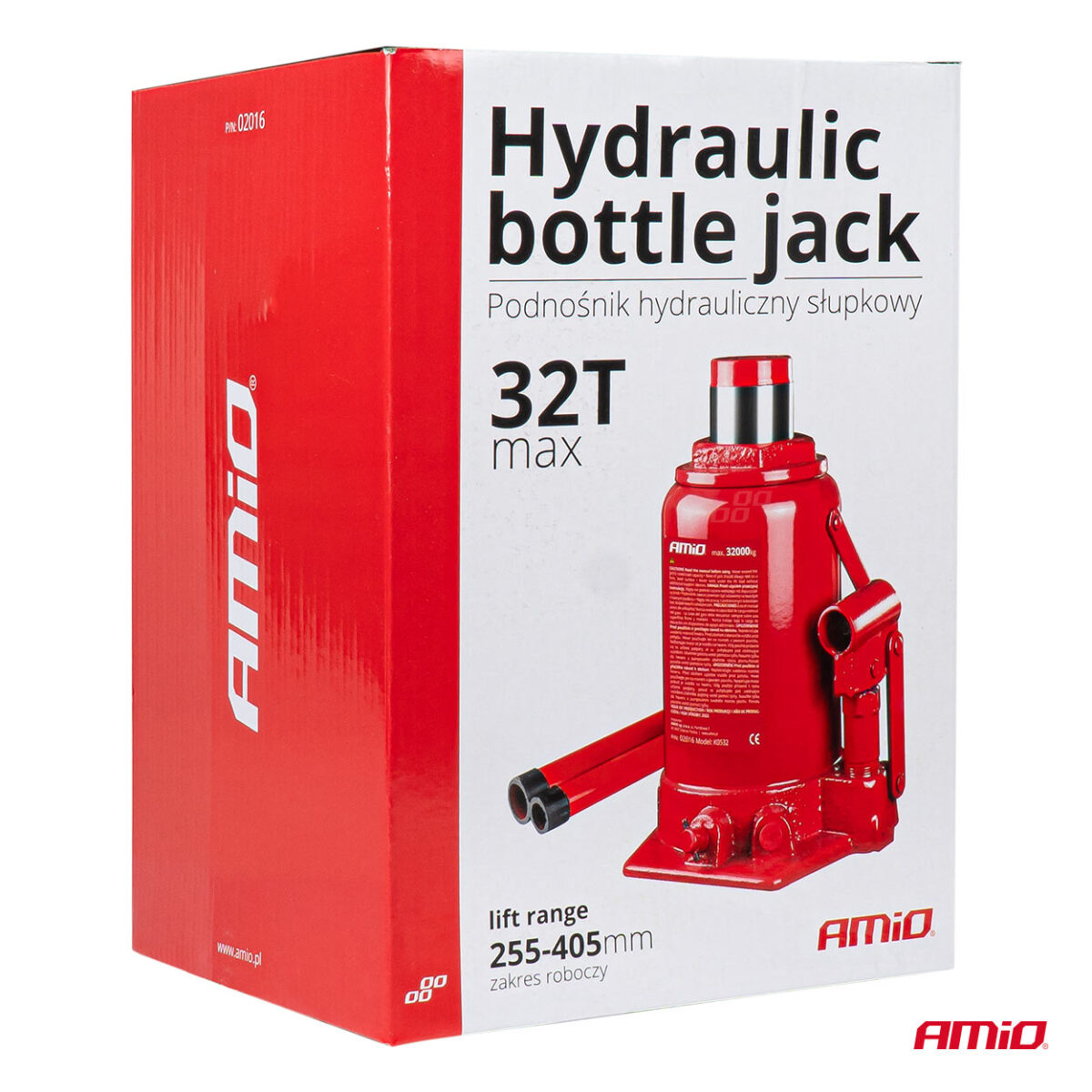 ΓΡΥΛΟΣ ΥΔΡΑΥΛΙΚΟΣ 32 ΤΟΝΩΝ ΑΝΥΨΩΣΗ 235-440mm  AMIO - 1 Τεμ. - Image 5