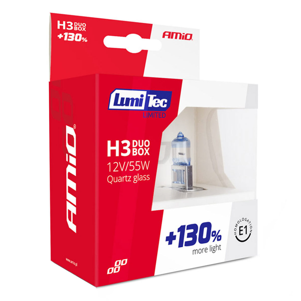 H3 12V 55W PK22s LUMITEC LIMITED +130%  UP TO 40m  AMIO - 2 ΤΕΜ. - Image 5