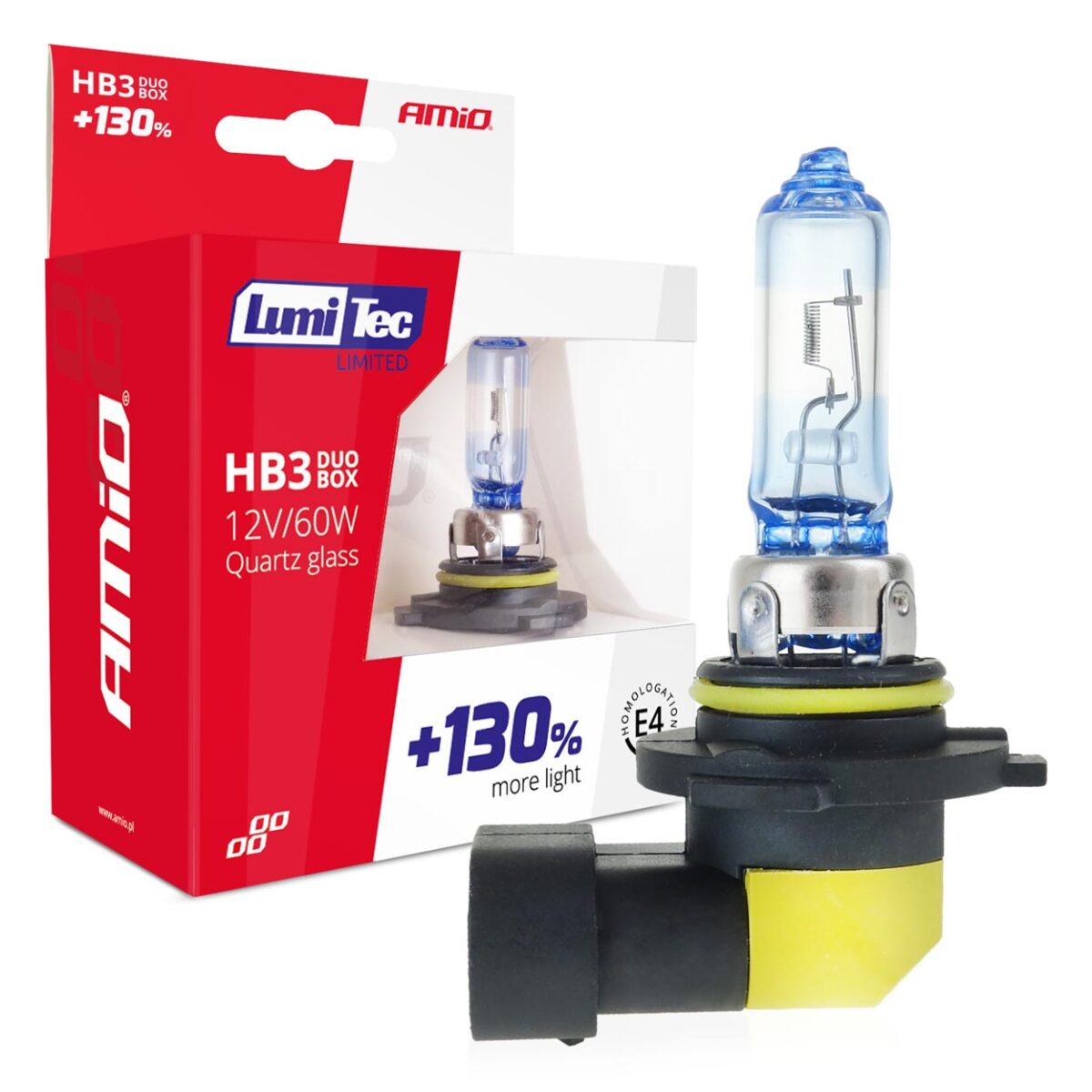 HB3 9005 12V 60W LUMITEC LIMITED +130% UP TO 40m  AMIO - 2 ΤΕΜ. - Image 1
