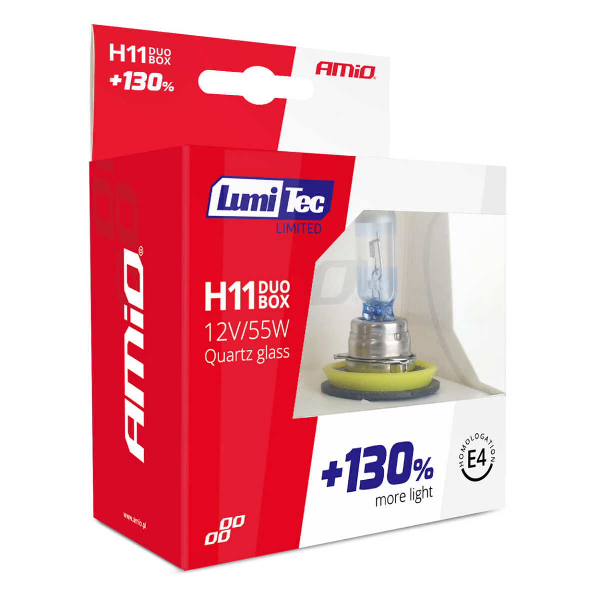 H11 12V 55W PGJ19-2 LUMITEC LIMITED +130%  UP TO 40m AMIO - 2 ΤΕΜ. - Image 5