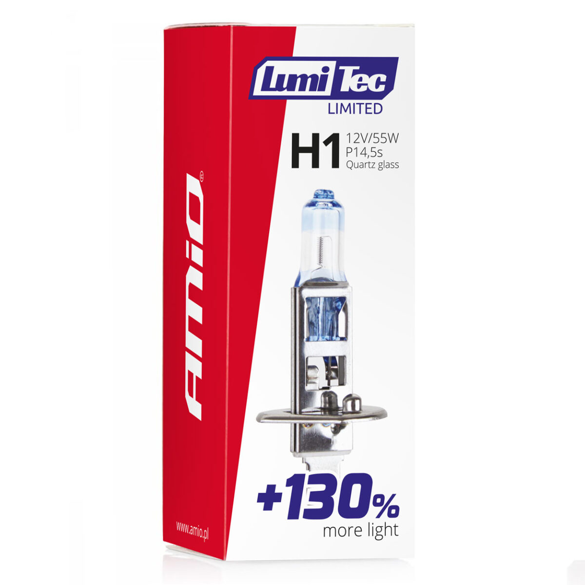 H1 12V 55W P14,5s LUMITEC LIMITED +130%  UP TO 40m AMIO - 1 ΤΕΜ. - Image 3