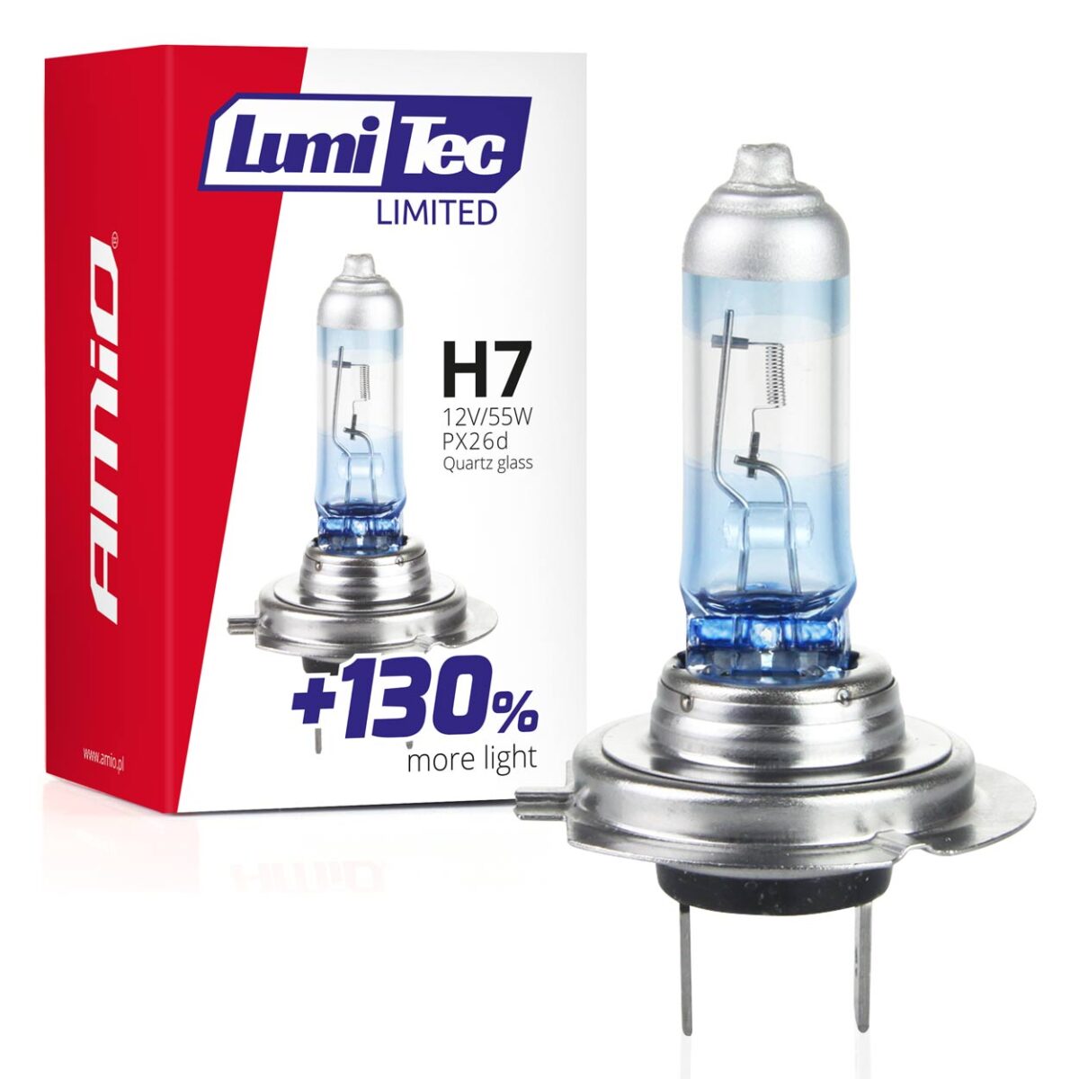 H7 12V 55W P14,5s LUMITEC LIMITED +130%  UP TO 40m AMIO - 1 ΤΕΜ. - Image 1