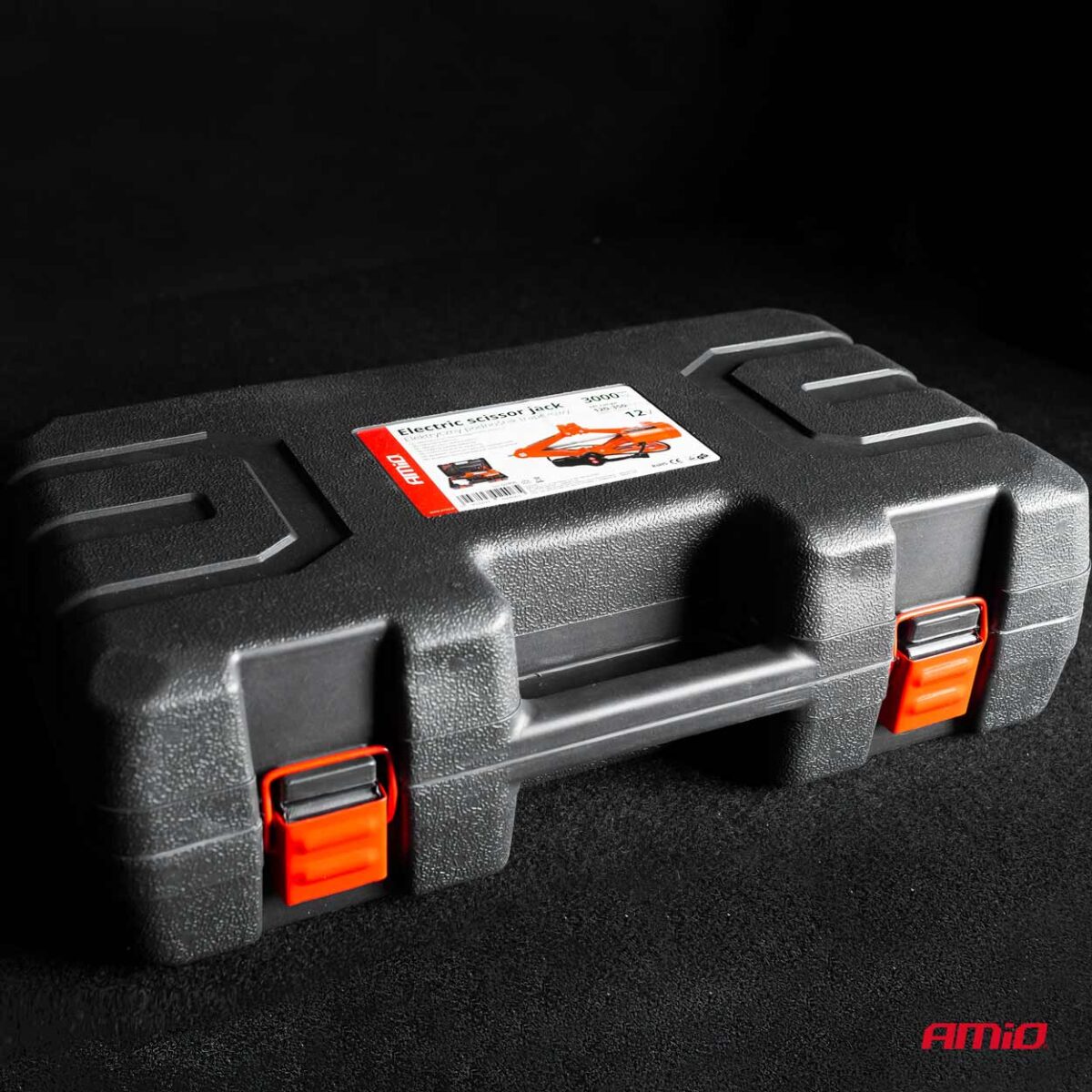 ΓΡΥΛΟΣ ΜΗΧΑΝΙΚΟΣ-ΗΛΕΚΤΡΙΚΟΣ 3.000KG 12V ΜΕ ΒΑΛΙΤΣΑΚΙ (ΥΨΟΣ 120-350mm) ΑΜΙΟ - 1 ΤΕΜ. - Image 4