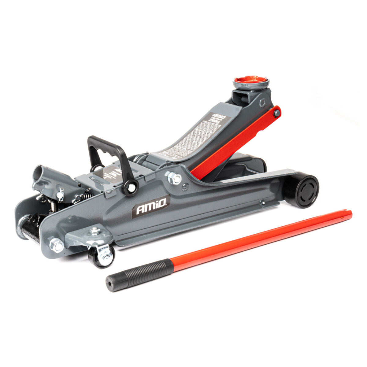 ΓΡΥΛΟΣ ΥΔΡΑΥΛΙΚΟΣ ΜΕ ΡΟΔΕΣ 2.000KG (ΥΨΟΣ 85-375mm) AMIO - 1 Τεμ. - Image 1