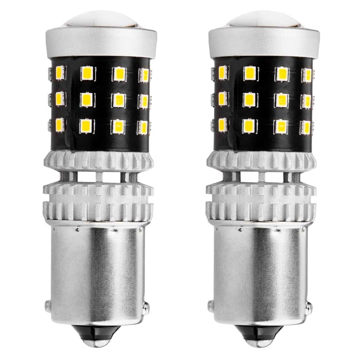 ΛΑΜΠΑΚΙΑ ΜΟΝΟΠΟΛΙΚΑ LED ΛΕΥΚΑ CAN-BUS P21W BA15S 1156 39xSMD 2016 ΑMiO - 2 TEM. - Image 1