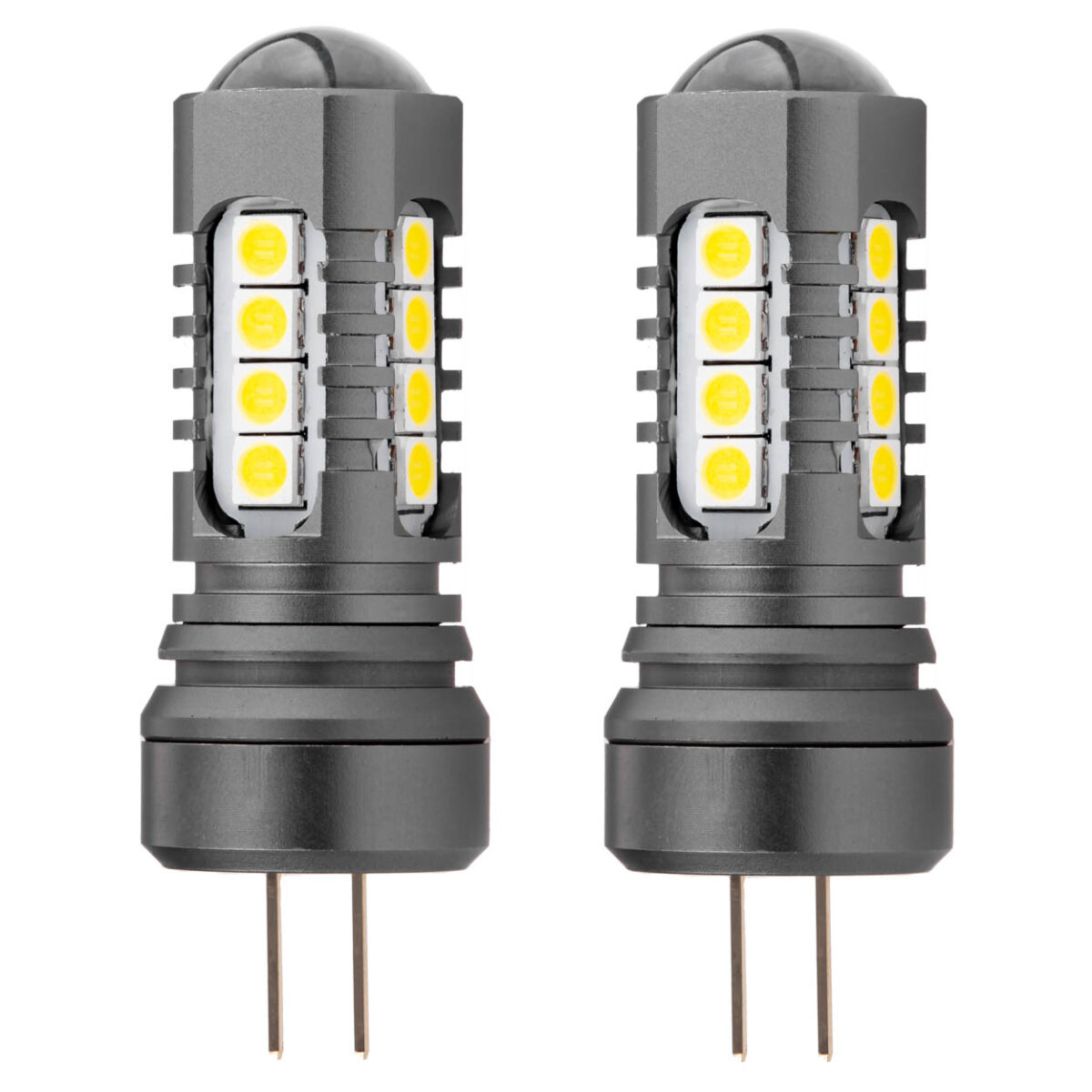 ΛΑΜΠΑΚΙΑ HP24W 12/24V 18xSMD 3030 LED ΛΕΥΚΑ CAN-BUS ΑMiO - 2 TEM. - Image 1