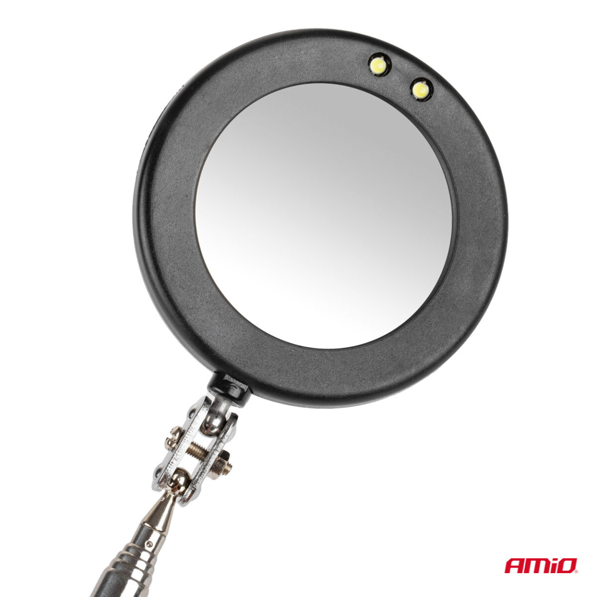 ΚΑΘΡΕΠΤΗΣ ΧΕΙΡΟΣ ΤΗΛΕΣΚΟΠΙΚΟΣ 50mm 28-87cm 360 ΜΟΙΡΕΣ ΜΕ ΦΩΣ LED AMIO - 1 ΤΕΜ. - Image 6