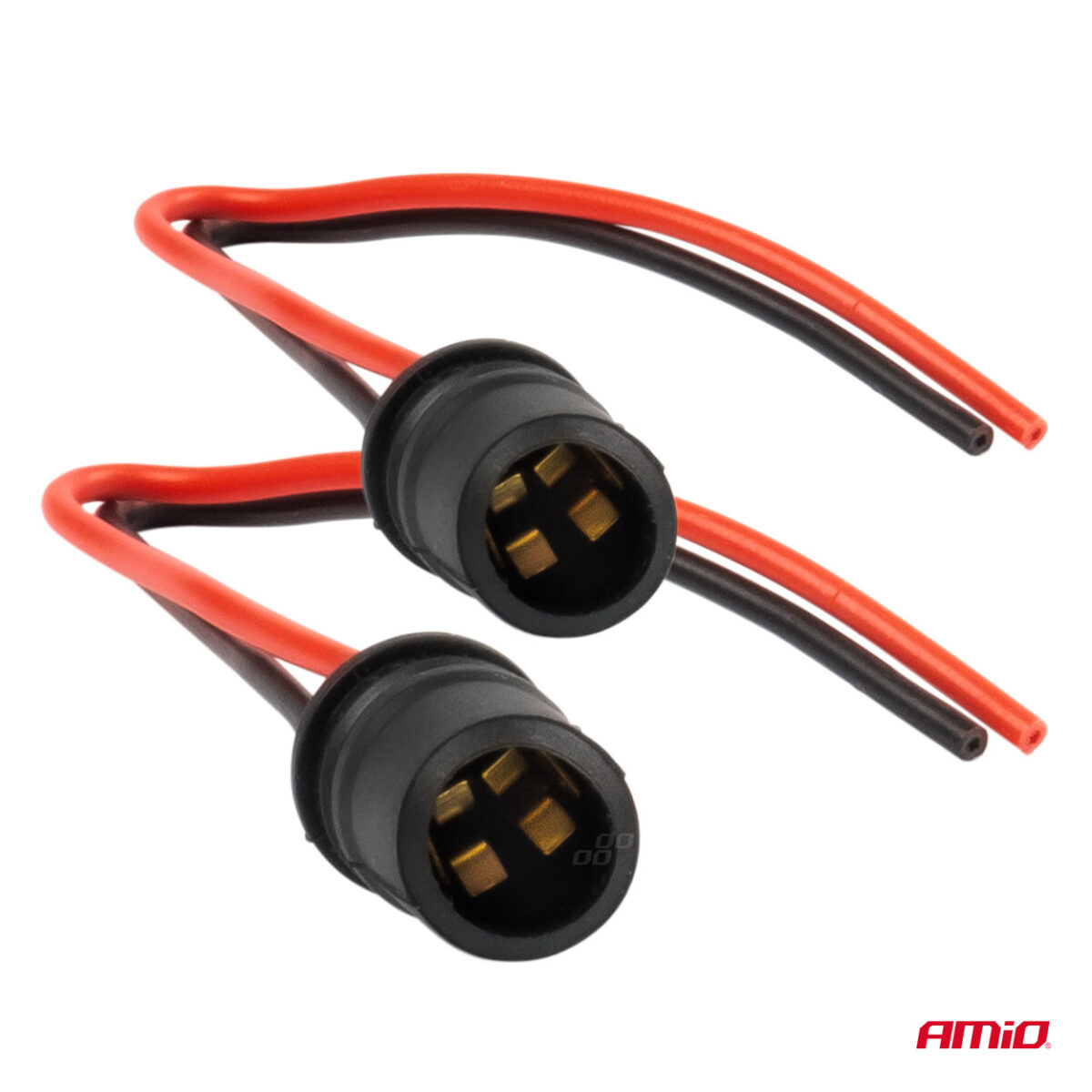 ΦΙΣΑ 12/24V  ΓΙΑ ΛΑΜΠΕΣ T10/ W5W/ W3W/ W16W ME ΚΑΛΩΔΙΟ ΑΜΙΟ - 2 ΤΕΜ. - Image 2