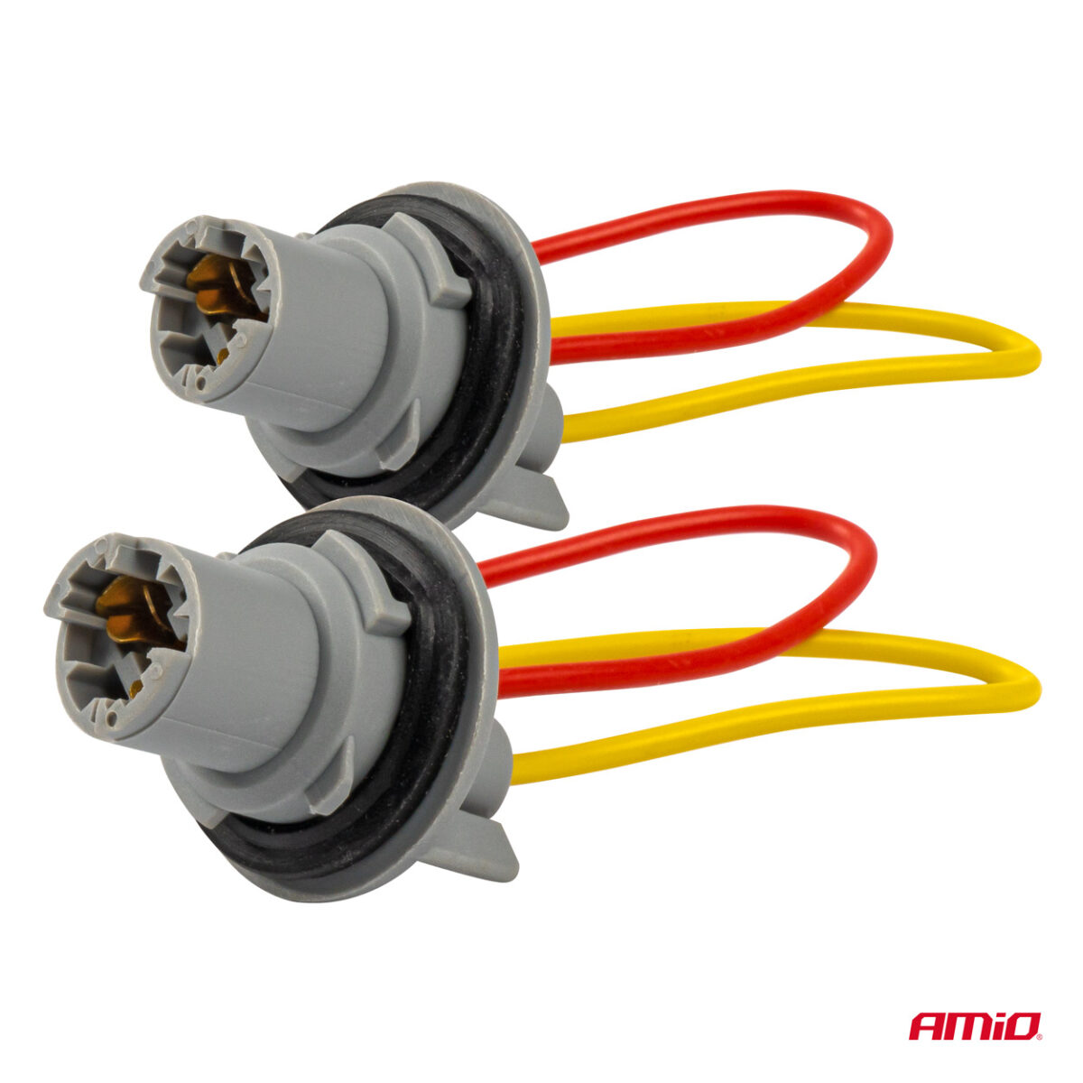 ΦΙΣΑ 12/24V ΓΙΑ ΛΑΜΠΕΣ T15/W5W/W16W  ME ΚΑΛΩΔΙΟ ΑΜΙΟ - 2 ΤΕΜ. - Image 2