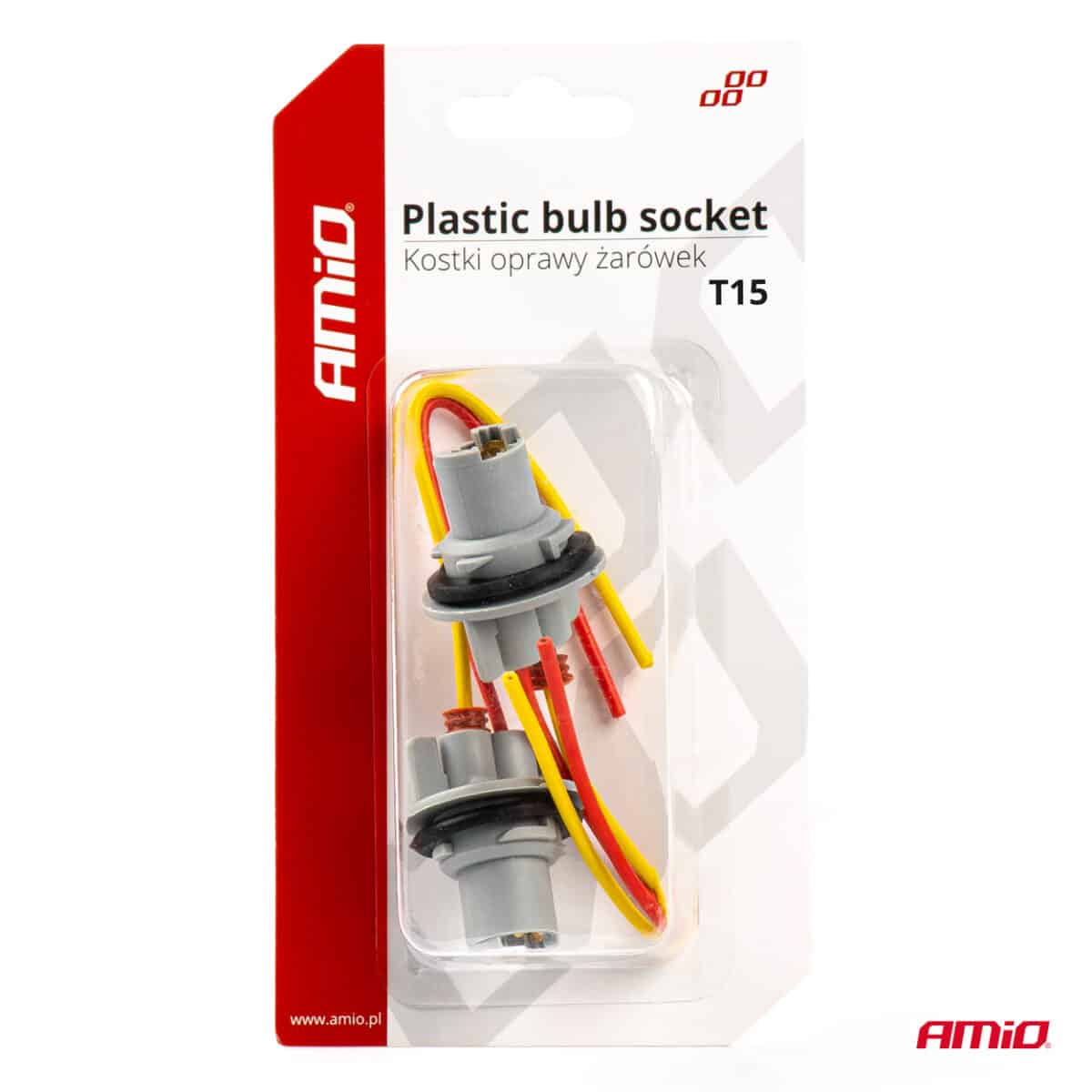 ΦΙΣΑ 12/24V ΓΙΑ ΛΑΜΠΕΣ T15/W5W/W16W  ME ΚΑΛΩΔΙΟ ΑΜΙΟ - 2 ΤΕΜ. - Image 3