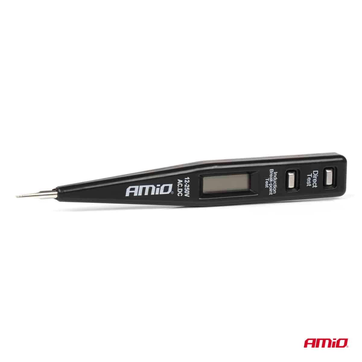 ΤΕΣΤΕΡ / ΕΛΕΓΚΤΗΣ ΤΑΣΗΣ ΡΕΥΜΑΤΟΣ 12-250V ΜΕ ΟΘΟΝΗ ΕΝΔΕΙΞΗΣ ΑMiO - 1 TEM. - Image 3
