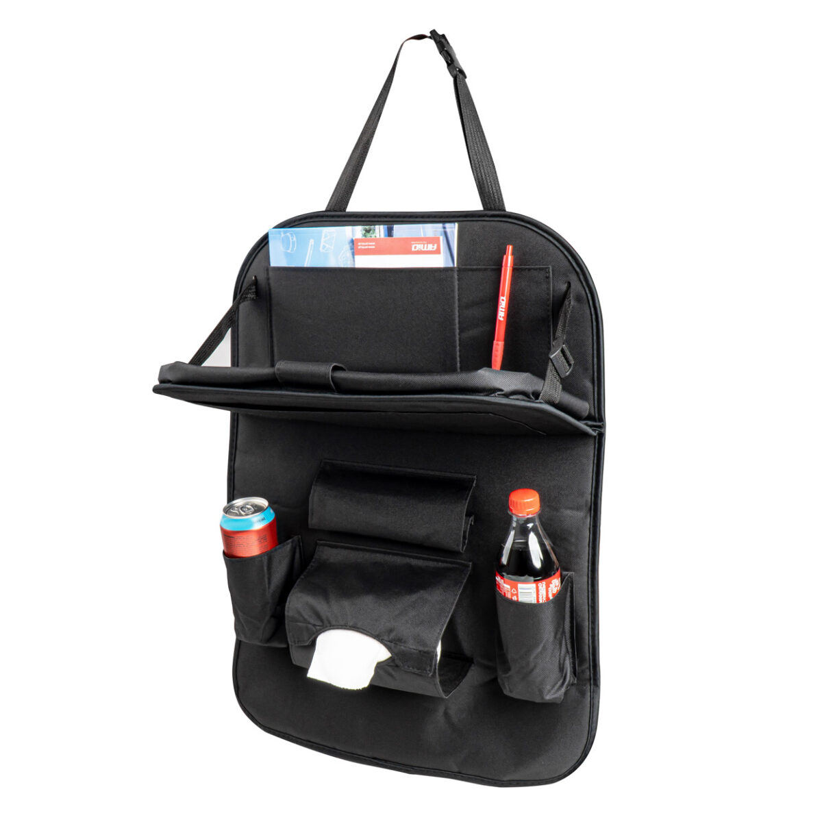 ΘΗΚΕΣ ΠΛΑΤΗΣ ΚΑΘΙΣΜΑΤΟΣ ORGANIZER ΜΕ ΤΡΑΠΕΖΑΚΙ 47x64cm ΑMiO - 1 TEM. - Image 1