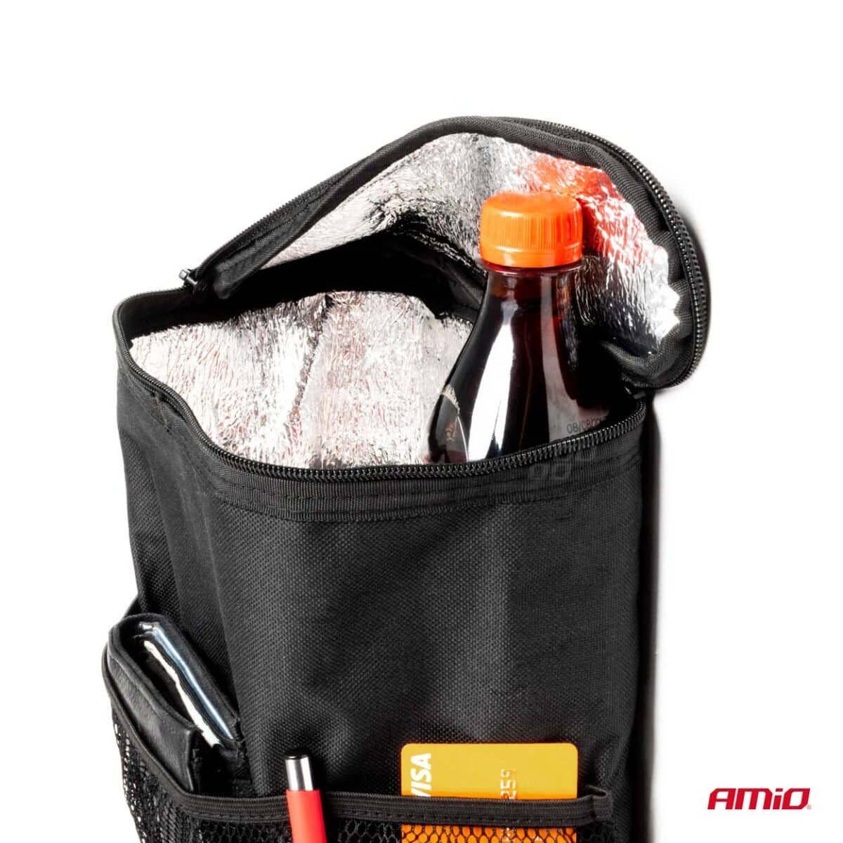 ΙΣΟΘΕΡΜΙΚΗ ΤΣΑΝΤΑ/ORGANIZER ΜΑΥΡΟ ΧΡΩΜΑ 35x28x10cm ΑMiO - 1 TEM. - Image 2