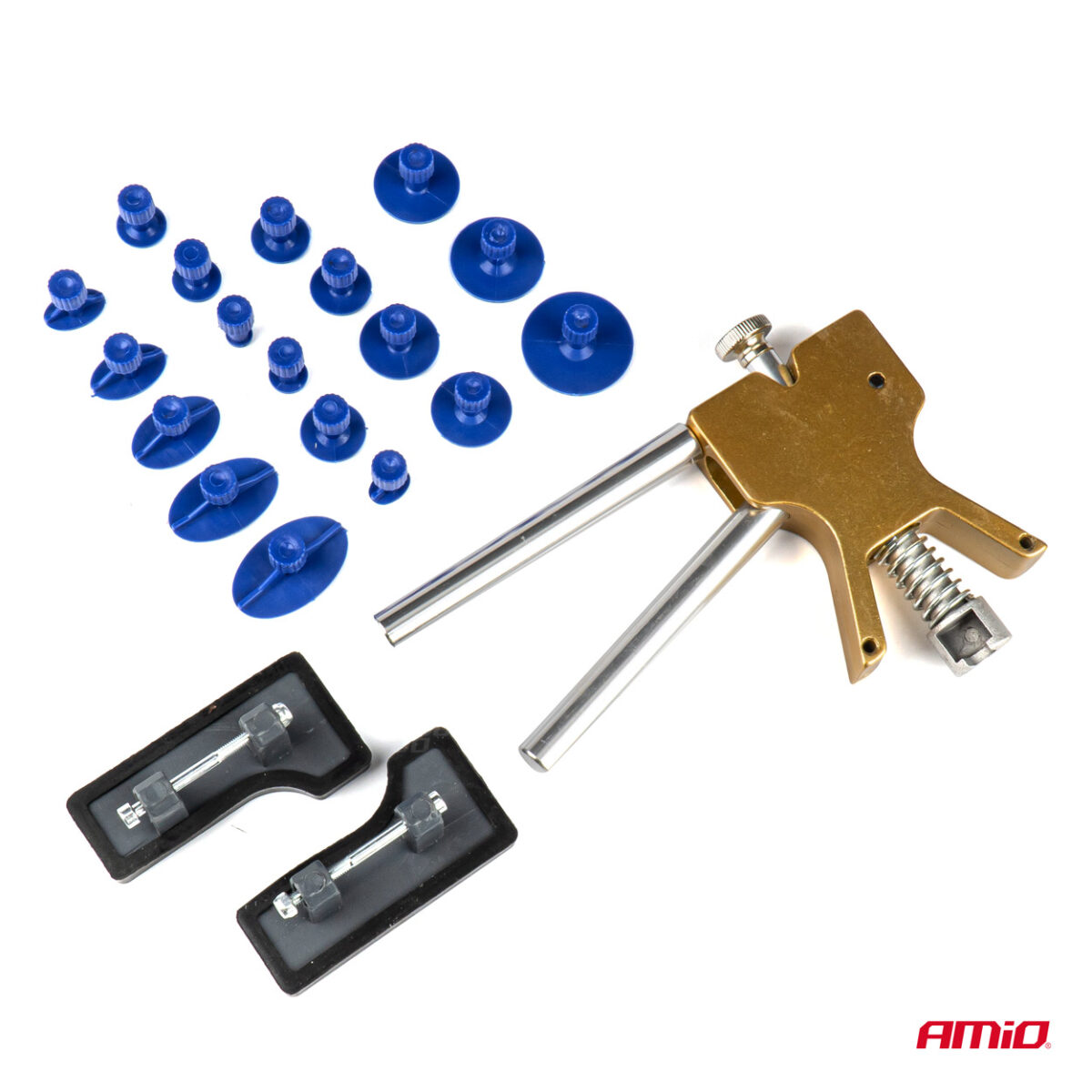 KIT ΕΠΙΣΚΕΥΗΣ ΛΑΜΑΡΙΝΑΣ (ΑΜΑΞΩΜΑ ΟΧΗΜΑΤΟΣ) ΑΠΟ ΛΑΚΟΥΒΕΣ DIY DENT REPAIR KIT ΜΕ 18 ΑΝΤΑΠΤΟΡΕΣ ΑMiO - 19 TEM. - Image 4