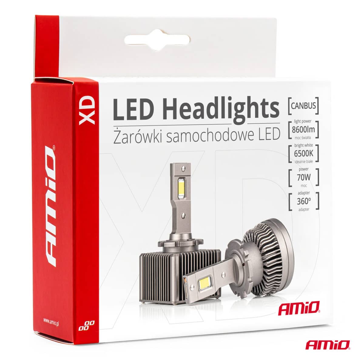 ΛΑΜΠΕΣ LED D5S 9>16V 70W 6.500K 8600lm (ΜΕ ΨΥΚΤΡΑ) XD SERIES ΑΜΙΟ - 2 ΤΕΜ. - Image 6