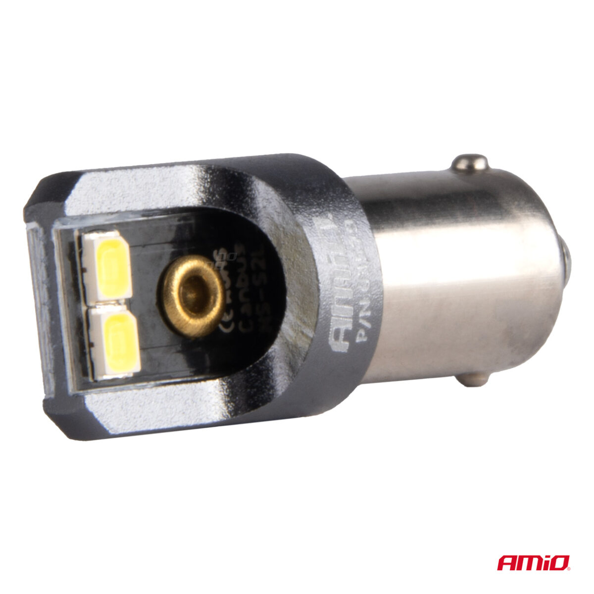 ΛΑΜΠΑΚΙΑ T4W BA9s 12/24V 6.000K 4xSMD LED CAN-BUS ΛΕΥΚΟ 2016 PRO SERIES AMIO - 2 Τεμ. - Image 3