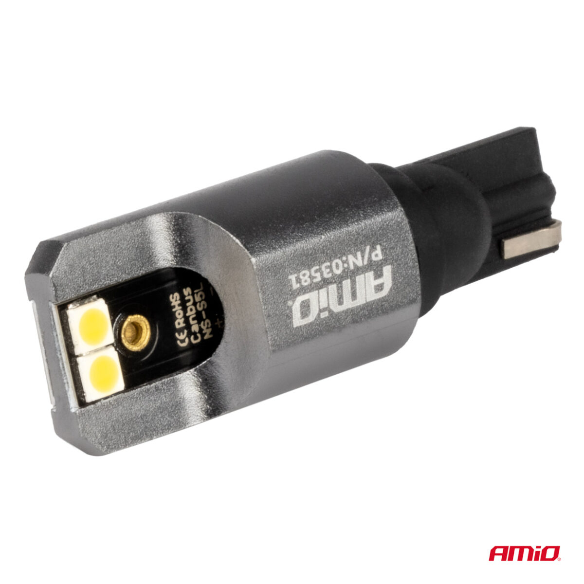 ΛΑΜΠΕΣ T15 W16W 12/24V 6.000K 4xSMD LED FULL CAN-BUS ΛΕΥΚΟ 3030 PRO SERIES AMIO - 2 ΤΕΜ. - Image 3