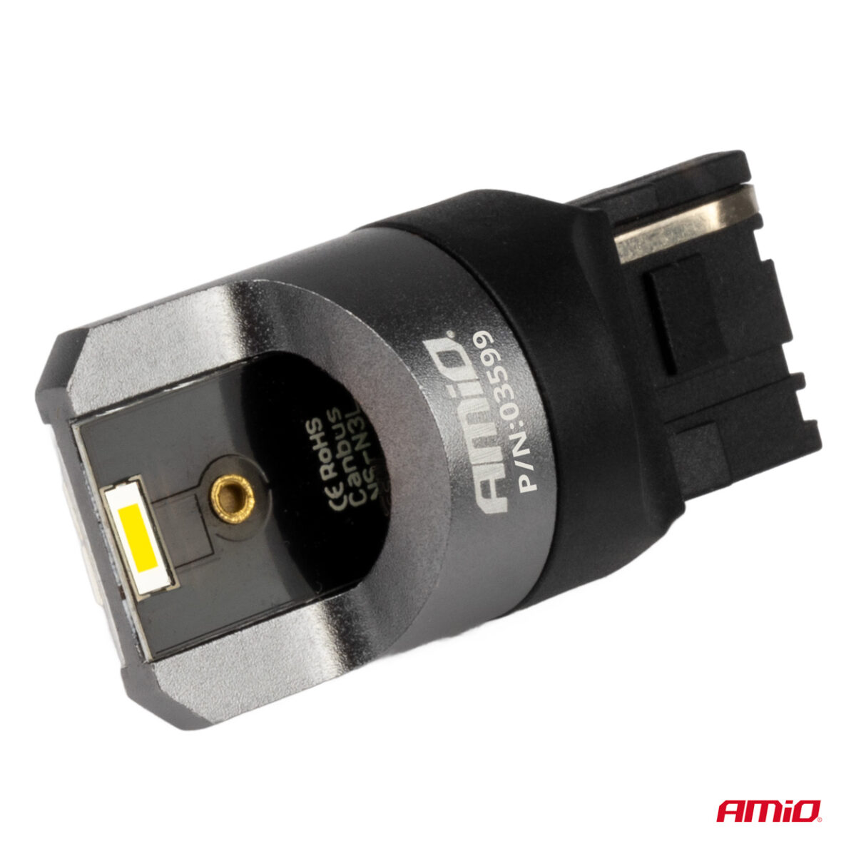ΛΑΜΠΑΚΙΑ W21W 12/24V 6.000K 2SMD LED FULL CAN-BUS ΛΕΥΚΑ PRO SERIES AMIO - 2 Τεμ. - Image 3