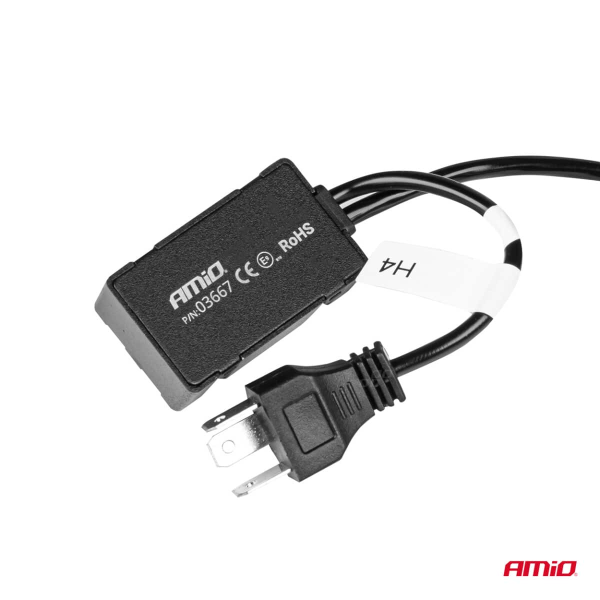 ΛΑΜΠΕΣ H4 PL-LENS SERIES 9>36V 60W 5.000K 3.800lm LED 2x4575 SMD CAN-BUS ΜΕ ΠΡΟΤΖΕΚΤΟΡΑ AMIO - 2 Τεμ. - Image 5