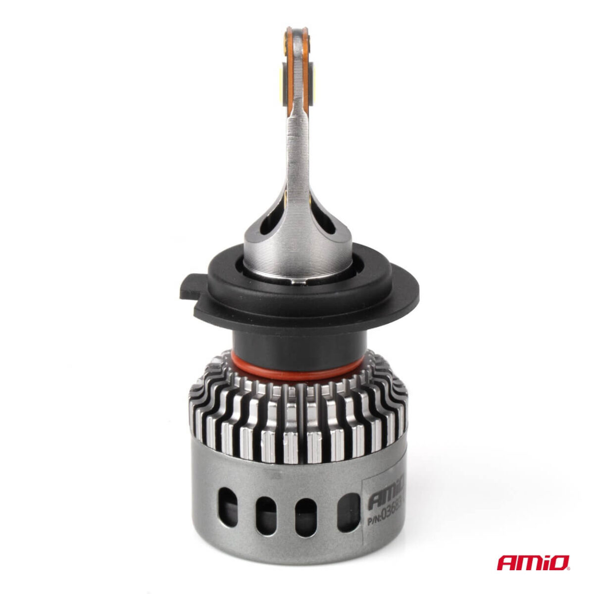 ΛΑΜΠΕΣ H7 9>16V 6.000K 5.400lm 60W K3 SERIES LED CAN-BUS(ΜΕ ΨΥΚΤΡΑ) AMIO - 2 Τεμ. - Image 2