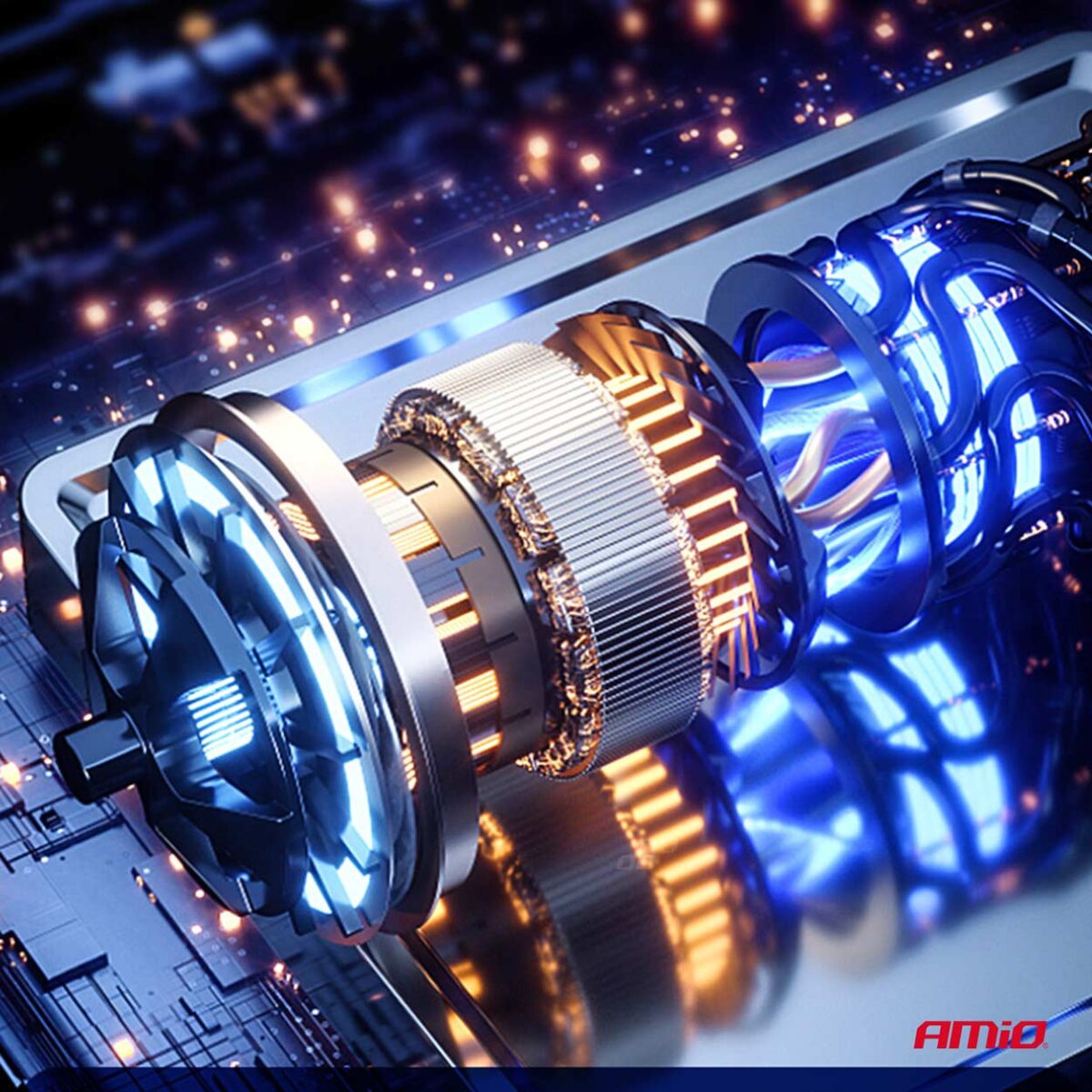 ΚΟΜΠΡΕΣΕΡ ΑΕΡΑ 7,4V 10bar/150psi 40W ΦΟΡΤΙΣΗ ΜΕ USB ΚΑΙ ΨΗΦΙΑΚΗ ΕΝΔΕΙΞΗ AMIO - 1 Τεμ. - Image 5
