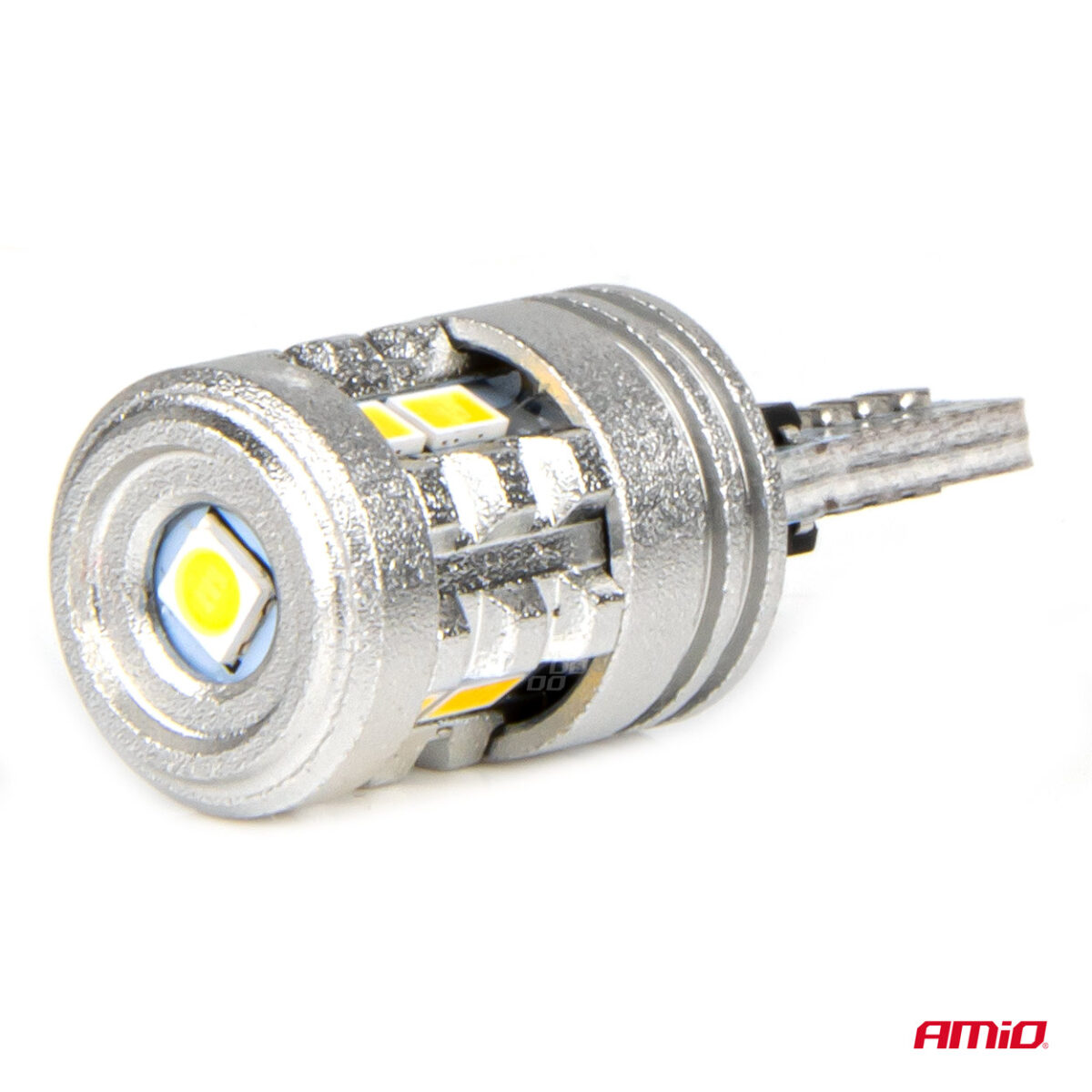 ΛΑΜΠΑΚΙΑ LED T10 W5W 12/24V LED 6x3020+1x3030SMD STANDARD ΛΕΥΚΑ ΑΜΙΟ - 2 ΤΕΜ. - Image 3
