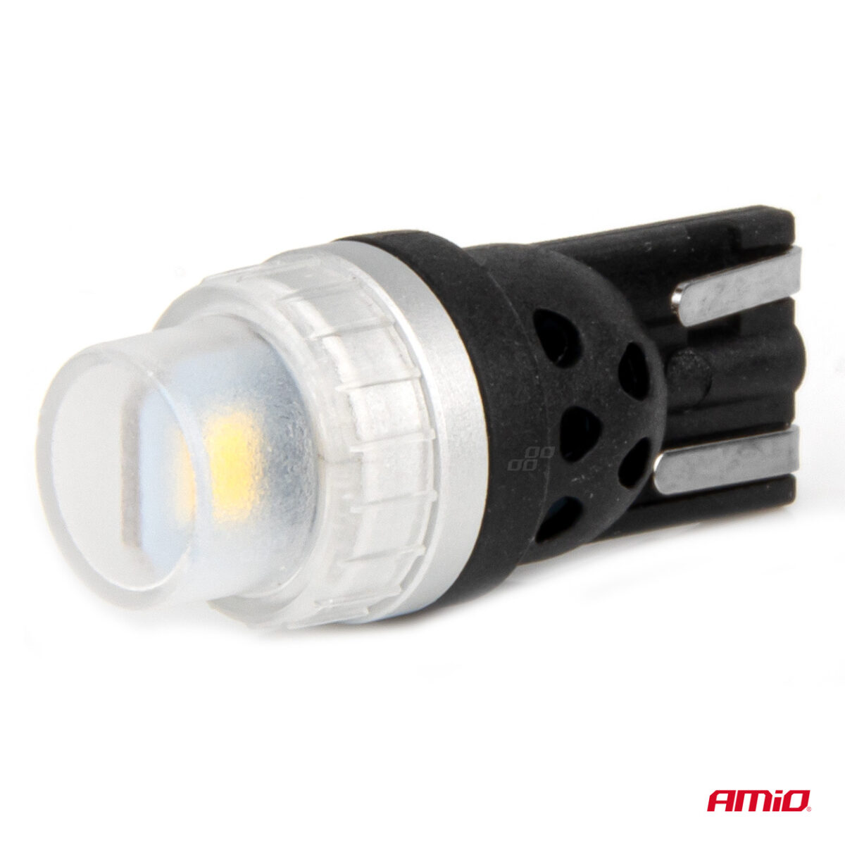 ΛΑΜΠΑΚΙΑ T10 W5W 12/24V 2x3020 SMD LED ΛΕΥΚΟ PURE LIGHT SERIES AMIO - 2 Τεμ. - Image 3