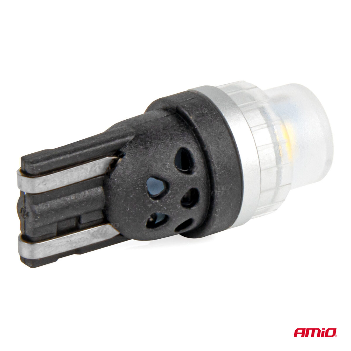 ΛΑΜΠΑΚΙΑ T10 W5W 12/24V 2x3020 SMD LED ΛΕΥΚΟ PURE LIGHT SERIES AMIO - 2 Τεμ. - Image 4