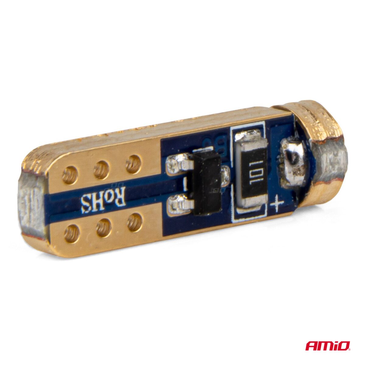 ΛΑΜΠΑΚΙΑ T5 W1W 12V 1SMD LED ΜΠΛΕ AMIO - 2 ΤΕΜ. - Image 4