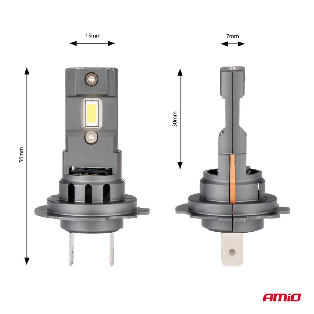 ΛΑΜΠΕΣ LED H7 12V 44W 6.500K 3.936lm CSP X4 SERIES AVIATOR PLUG & PLAY ΑΜΙΟ - 2 ΤΕΜ. - Image 8