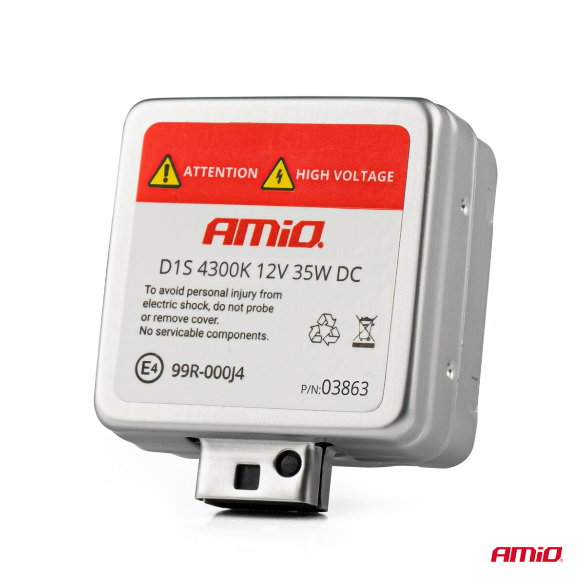ΑΝΤΑΛΛΑΚΤΙΚΗ ΛΑΜΠΑ ΧΕΝΟΝ BASIC D1S 12V 4.300k 35W BLISTER CARD AMIO - 1 ΤΕΜ. - Image 2