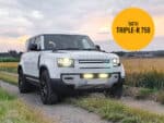 Σετ γρίλιας για Land Rover Defender (2020+) με Triple-R 750 Std 9240 Lumens Lazerlamps