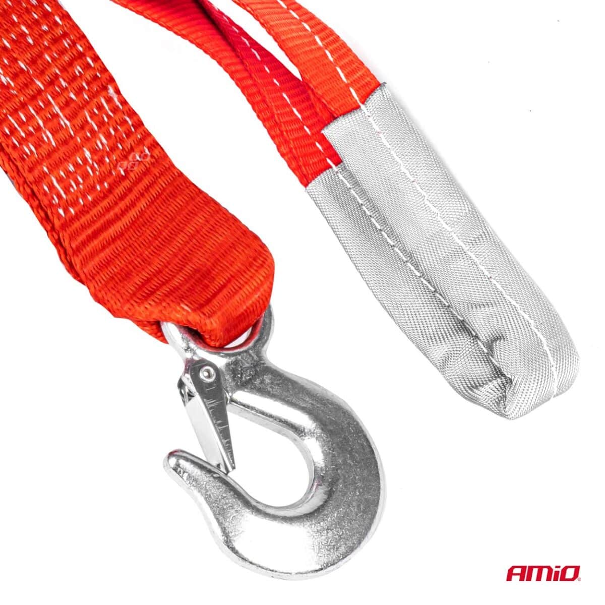 ΙΜΑΝΤΑΣ ΡΥΜΟΥΛΚΗΣΗΣ TOW ROPE H+U 60mm 7000KG ΚΟΚΚΙΝΟ AMIO - 1 τεμ. - Image 3