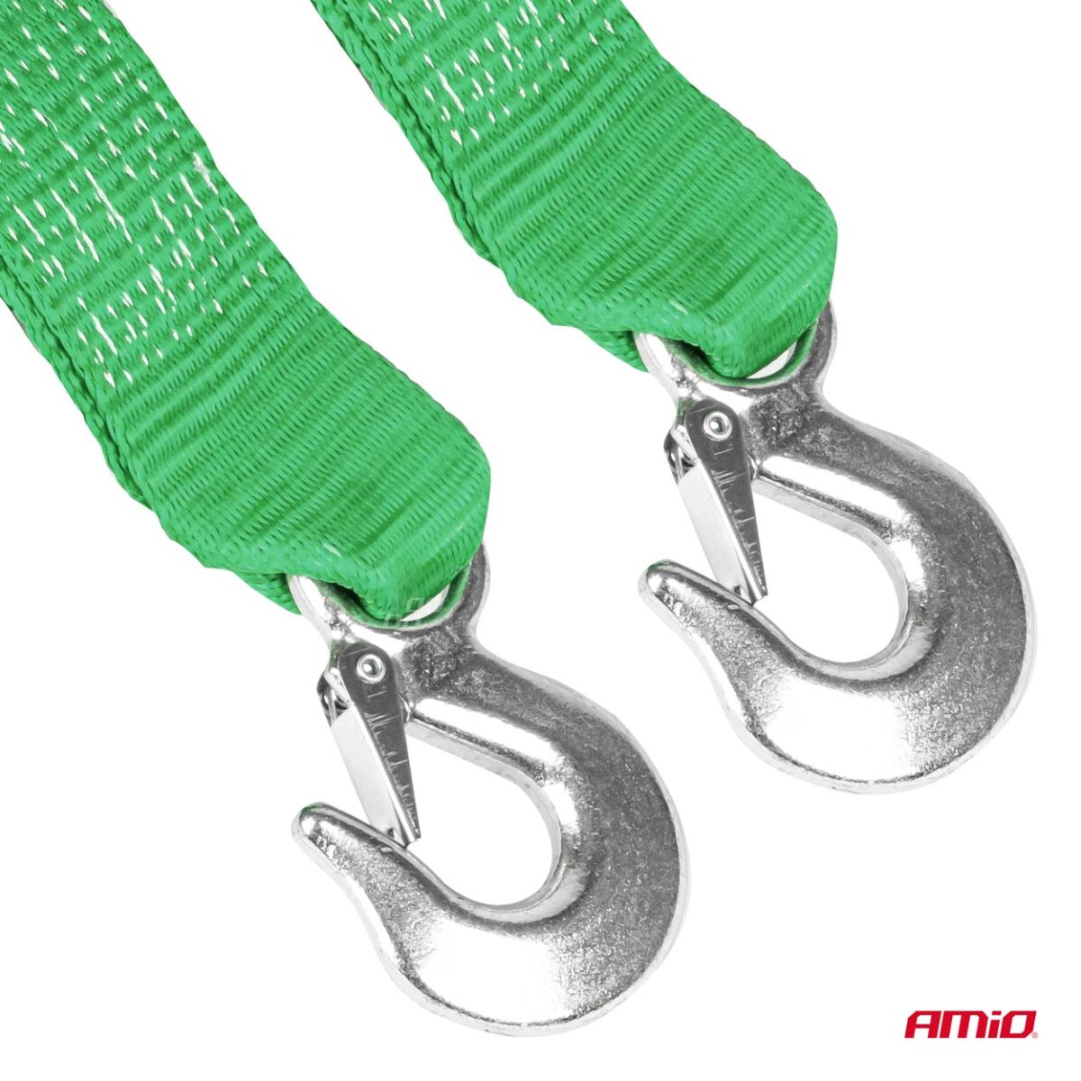 ΙΜΑΝΤΑΣ ΡΥΜΟΥΛΚΗΣΗΣ TOW ROPE ΠΡΑΣΙΝΟ 75mm 8000KG 5m AMIO - 1 τεμ. - Image 3