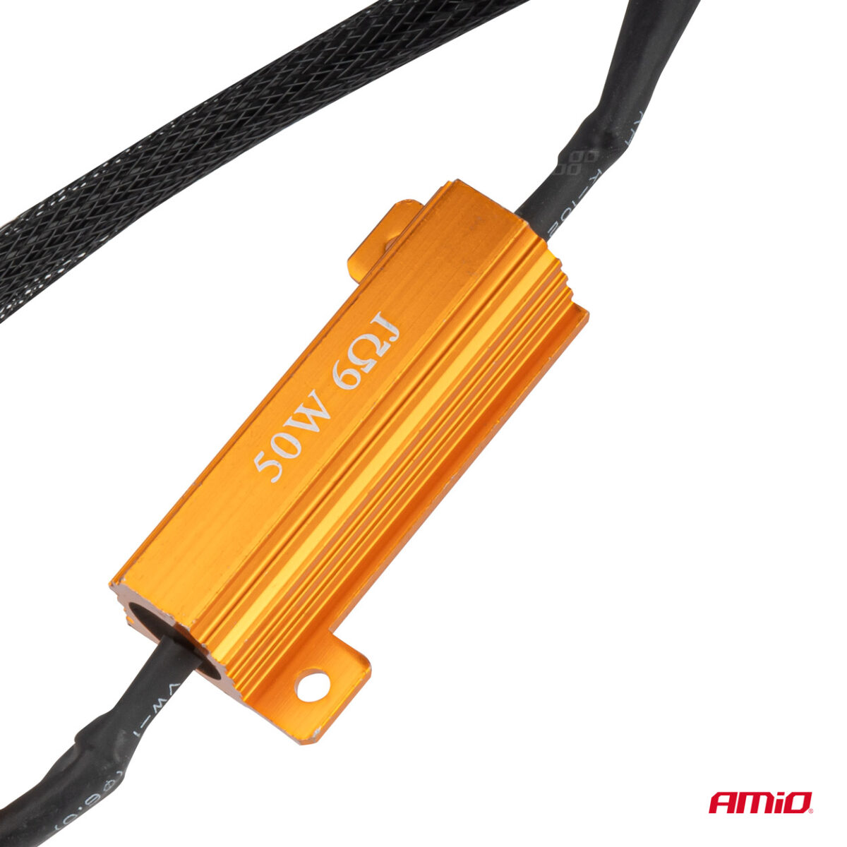 ΑΝΤΙΣΤΑΣΗ ΓΙΑ ΛΑΜΠΕΣ LED H7 12V 50W 6Ω (ΑΝΤΙΣΤΑΣΗ-ΨΕΥΤΗΣ-CANCELLER) AMIO - 1 τεμ. - Image 4