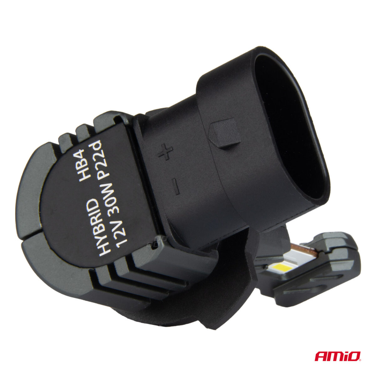 ΛΑΜΠΕΣ LED HΒ4 9006 12V 60W 6.000K 5.600lm +400% LED CAN-BUS HYBRID SERIES AMIO - 2 ΤΕΜ. - Image 3