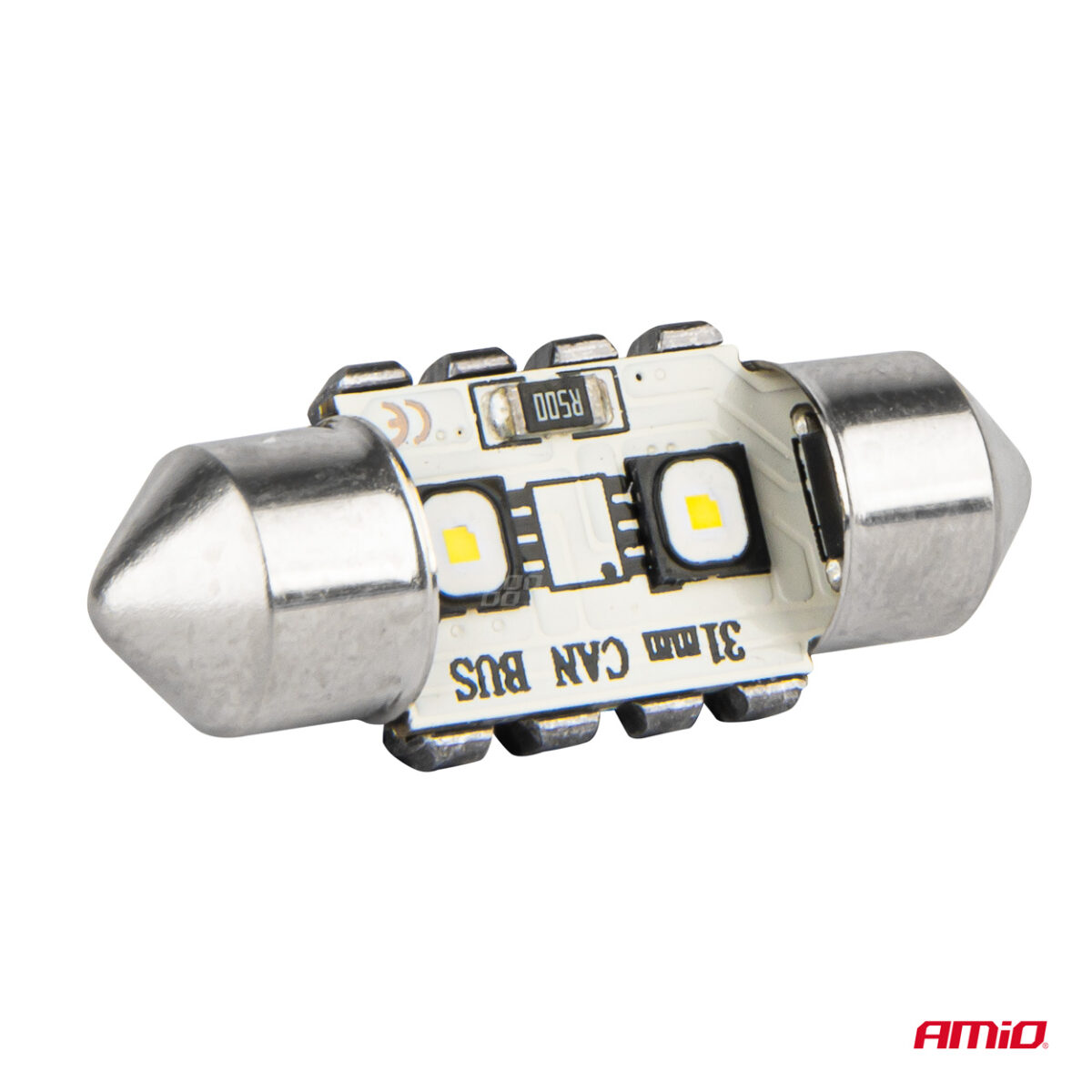 ΛΑΜΠΑΚΙΑ ΠΛΑΦΟΝΙΕΡΑΣ 31mm 12/24V C5W 5500K 12xSMD 3838 CAN-BUS FESTOON (ΛΕΥΚΟ) ΑΜΙΟ - 2 ΤΕΜ. - Image 4