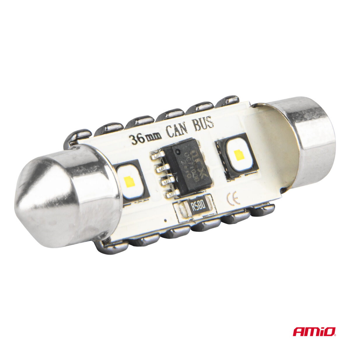 ΛΑΜΠΑΚΙΑ ΠΛΑΦΟΝΙΕΡΑΣ 36mm 12/24V C5W 5500K 12xSMD 3838 CAN-BUS FESTOON (ΛΕΥΚΟ) ΑΜΙΟ - 2 ΤΕΜ. - Image 4