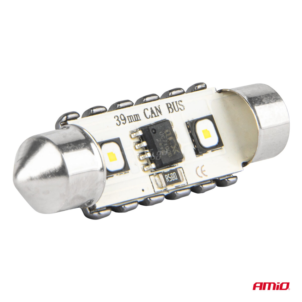 ΛΑΜΠΑΚΙΑ ΠΛΑΦΟΝΙΕΡΑΣ 39mm 12/24V C5W 5500K 12xSMD 3838 CAN-BUS FESTOON (ΛΕΥΚΟ) ΑΜΙΟ - 2 ΤΕΜ. - Image 4