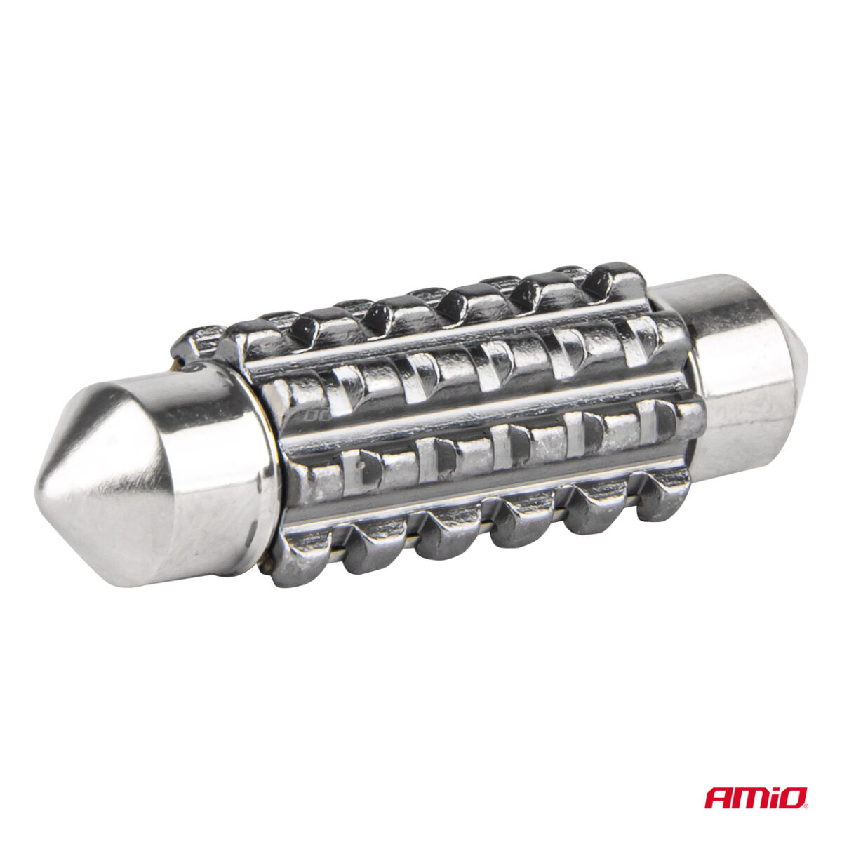 ΛΑΜΠΑΚΙΑ ΠΛΑΦΟΝΙΕΡΑΣ 41mm 12/24V C5W 5500K 12xSMD 3838 CAN-BUS FESTOON (ΛΕΥΚΟ) ΑΜΙΟ - 2 ΤΕΜ. - Image 3