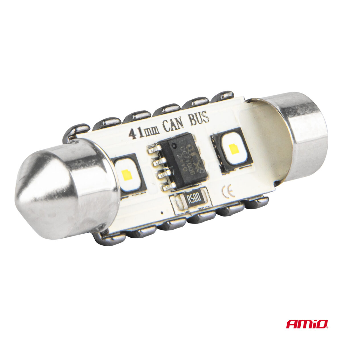 ΛΑΜΠΑΚΙΑ ΠΛΑΦΟΝΙΕΡΑΣ 41mm 12/24V C5W 5500K 12xSMD 3838 CAN-BUS FESTOON (ΛΕΥΚΟ) ΑΜΙΟ - 2 ΤΕΜ. - Image 4